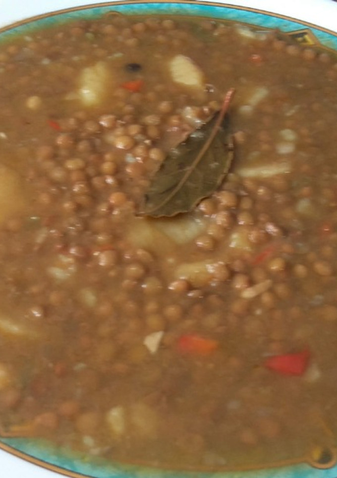 Una foto de Lentejas estofadas: