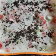 A picture of Tomato And Kakdi ka Raita.