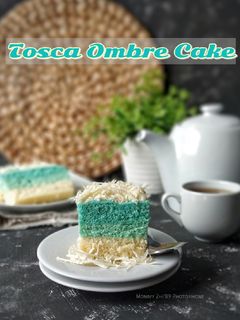 Foto resep Tosca Ombre Cake