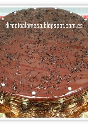 Foto principal de Tarta de obleas y crema de cacao