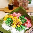 Cenil of Cassava Blossom Cakes (Cenil Singkong)