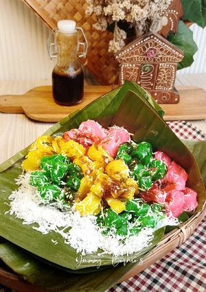 Foto resep Cenil of Cassava Blossom Cakes (Cenil Singkong)