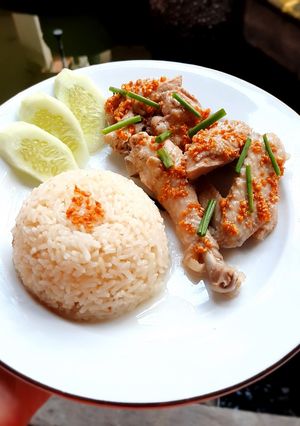 Foto resep Ayam Pee Cam Kee & Nasi Hainan