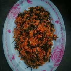 A picture of Urab Daun Singkong.