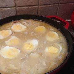 A picture of Arroz Caldo.