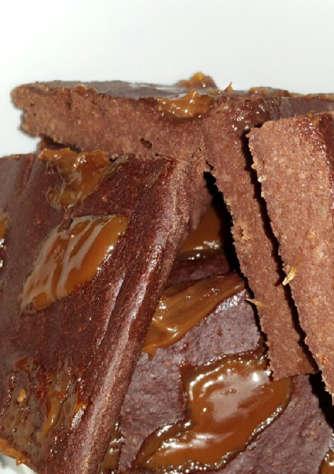 Una foto de 🍫Brownie Saludable de Avena y Banana! 😍🍌