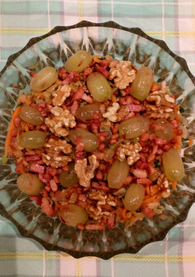 Una foto de Ensalada templada de verduras