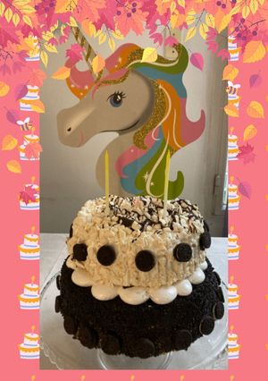 Una foto de Torta Unicornio para Mily
