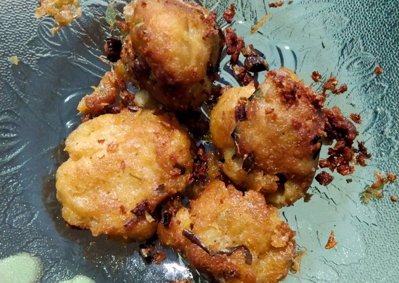 Perkedel kentang telur puyuh