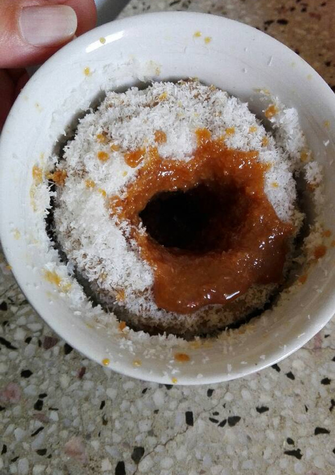 Una foto de Volcán de dulce de leche en 3'!