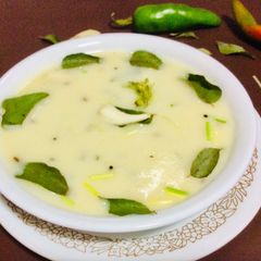 Gujrati kadhi A picture of Gujrati kadhi.