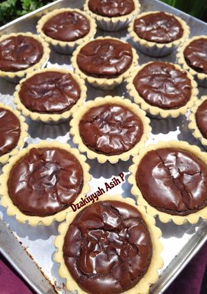Foto resep Pie brownies dengan oven tangkring/oven kompor