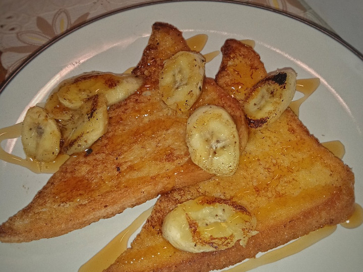 Anti Ribet, Buat French toast banana cinnamon Gampang