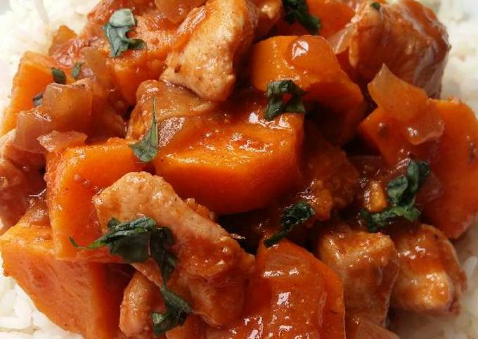 Vickys Chicken, Sweet Potato & Fig Tagine, GF DF EF SF NF