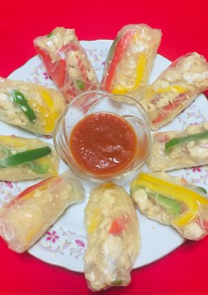 Una foto de Vietnamese Spring Roll (Rollitos Vietnamitas)