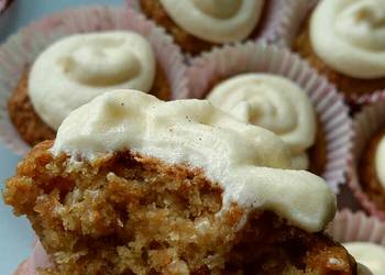 Best Recipe Vickys Carrot Cake Cupcakes GF DF EF SF NF Delicious Perfect