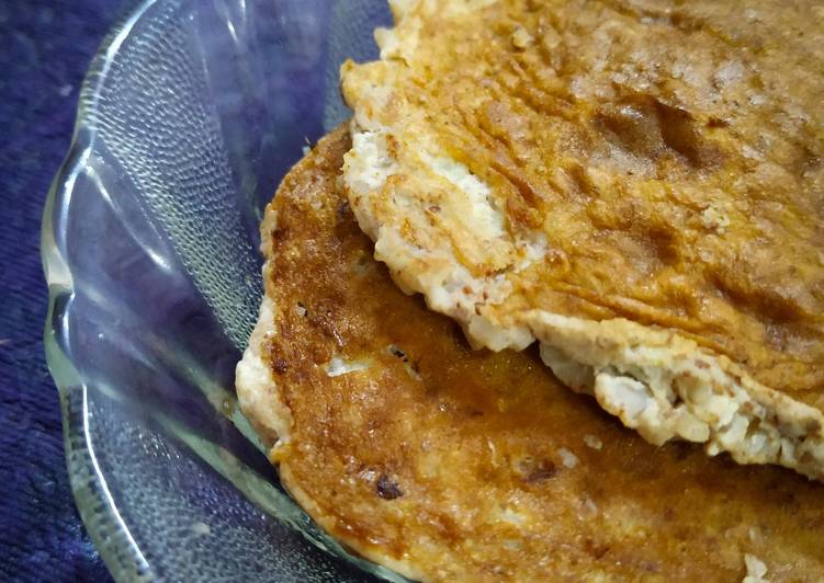 Simple Way to Prepare Any-night-of-the-week Leftover Rice banana pancakes