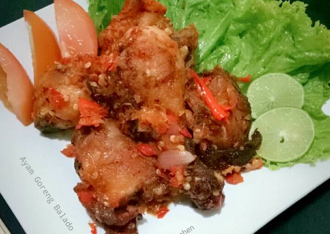 Ayam Goreng Balado #PR_RecookRancakBana