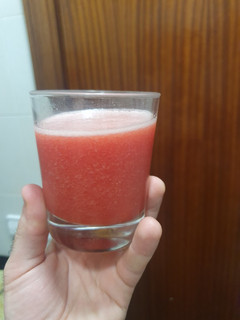 Una foto de Smoothie de sandía y plátano