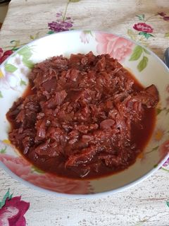 Paradicsomos káposzta csirkemellel recept fotója