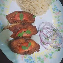 A picture of Mattar plaow #cookpadApp.