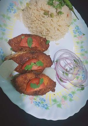 A picture of Mattar plaow #cookpadApp.