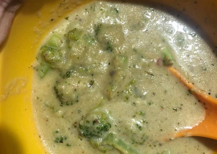 Steps to Make Quick Broccoli soup