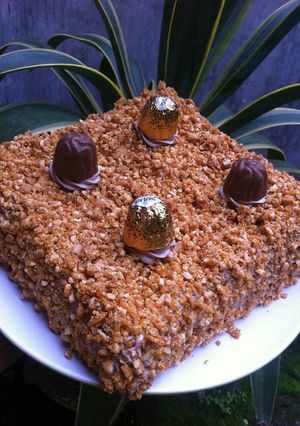 Foto resep Mocca Nougat Cake