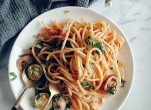 Gambar Spaghetti tomyam