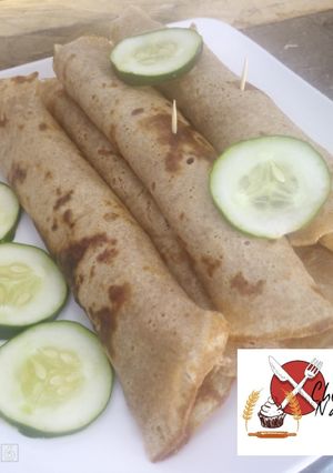 A picture of Wheat Flour Stuffed Pancake.