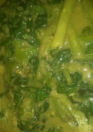 Foto resep Jangan lompong/masakan daun talas/lumbu