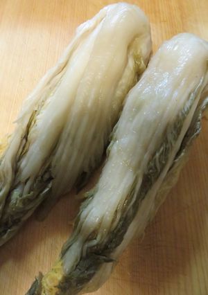 東北酸白菜的醃製方法(不需要燙過) 的食譜成品照片