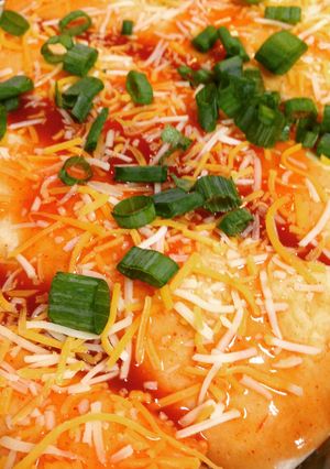 A picture of Saucy Bison Enchiladas.
