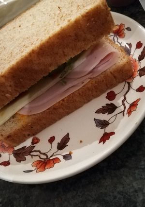 Una foto de Cena, delicioso sándwich ligero
