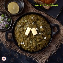 A picture of GREEN PAV BHAJI - SURAT SPECIAL.