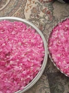 عکسی از دستور خشک کردن گل محمدی
