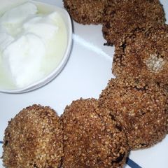 Sesame Potato Cutlets A picture of Sesame Potato Cutlets.