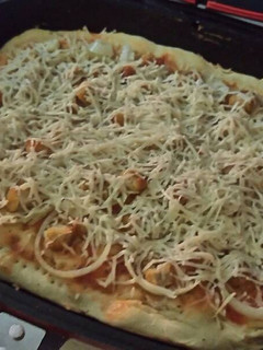 Foto resep Simple Pizza Happycall Pan