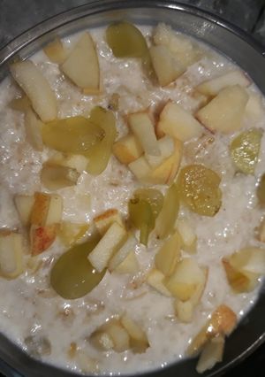 A picture of Low fat Healthy Fruit porridge❤.