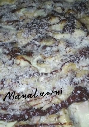 صورة لوصفة كعكة الموز الباردة