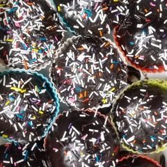 A picture of Chocolate Cupcakes #EidkiMeethas.