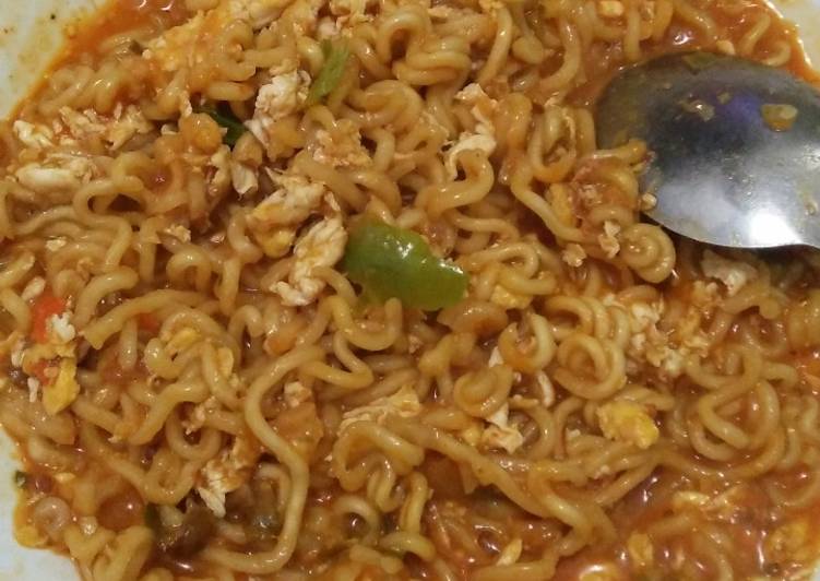 Cara Gampang Membuat Indomi goreng aceh tumis simpel, Enak