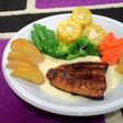 Steak Salmon Creamy