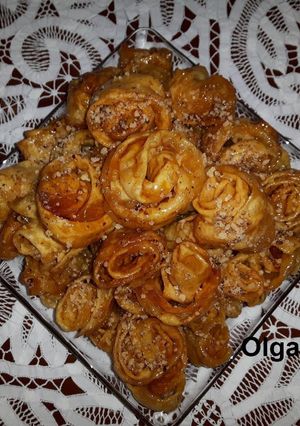 Φωτογραφία της συνταγής Δίπλες Τριαντάφυλλα