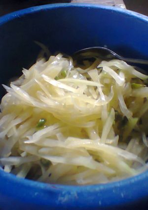 Foto resep Tumis pepaya muda