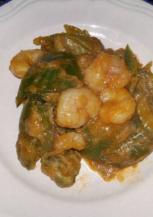 Foto principal de Alcachofas con gambas