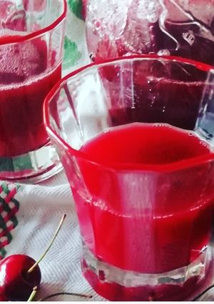 Foto di Succo di 🍒 ciliegie homemade bimby