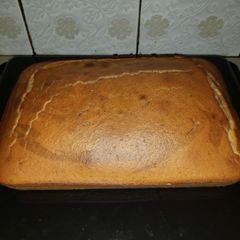 A picture of Ugali Cake.