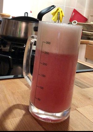 Foto resep Soda sari delima