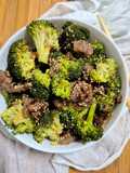 Salteado de ternera con brócoli
